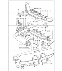 Exhaust system K-JETRONIC 1975 ONWARDS Exhaust system K-JETRONIC 1975 ONWARDS