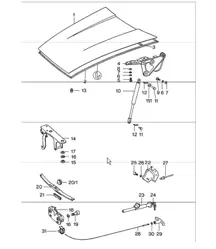 Tapa Delantera 911 1974-77