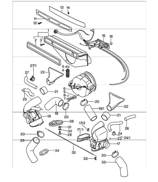 Diagram 813-00 Porsche Panamera 970 MK2 (2014-2016) Body