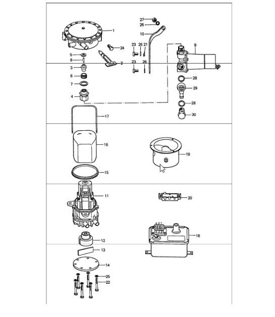 Diagram 813-25 Porsche Boxster GTS 718 2.5L PDK (365 ch) Carrosserie