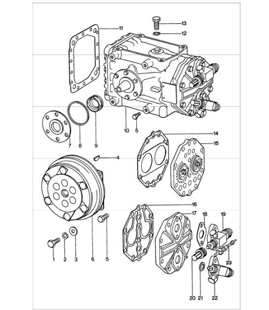 Diagram 813-40 Porsche Cayenne 92A (958) 2010-2017 Body