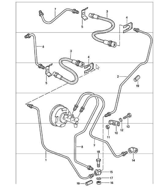 Diagram 604-05 Porsche 991 Cabriolet 2S 3.0L (420 Bhp) Wheels, Brakes
