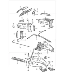 Innenverkleidung 911 1978-83