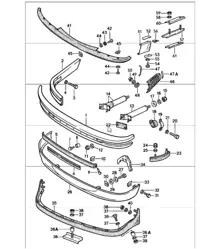 Front Bumper 911 1978-83