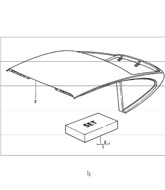 Diagram 811-50 Porsche Cayenne 92A (958) 2010-2017 Body