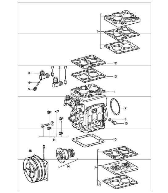 Diagram 813-20 Porsche Cayenne 92A (958) 2010-2017 Body
