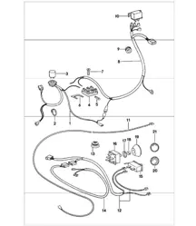 componenti elettrici per climatizzatore 911 1978-83