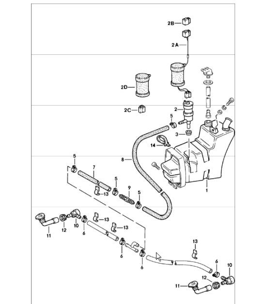 Diagram 904-20 Porsche Cayenne Coupe Turbo S E-Hybrid V8 4.0L 550CV 