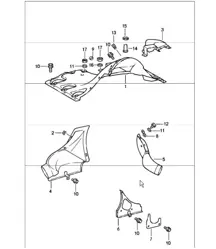 Air duct 911 1984-86