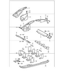 Luftführung Motorabdeckung 911 1984-86