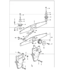 Sospensione motore 911 1984-86