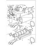 Fuel System, Exhaust System 911/912 (1965-1989)