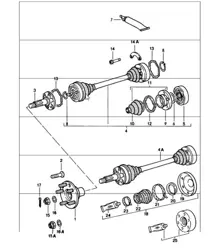 Antriebswelle 911 1984-86