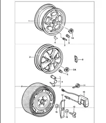 roues 911 1984-86