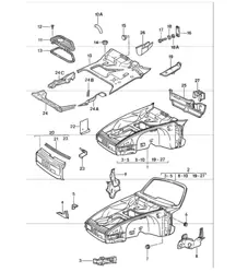 frame front 911 1984-86
