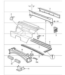 Châssis arrière 911 1984-86 Châssis arrière 911 1984-86