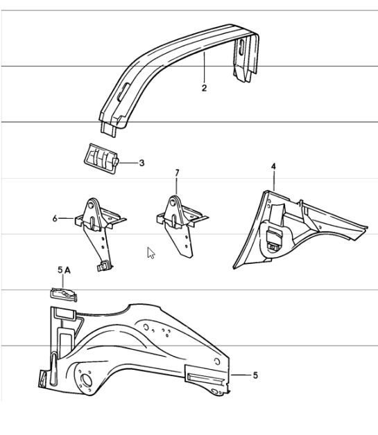 Diagram 801-25 Porsche Taycan Turbo S 