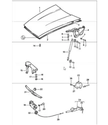 tapa delantera 911 1984-86