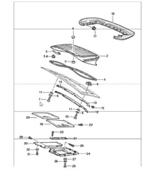 spoiler posteriore 911 1984-86