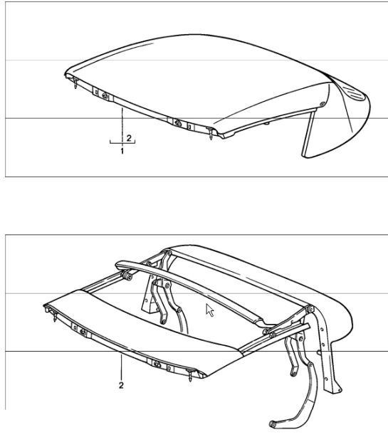 Diagram 811-20 Porsche 911 & 912 (1965-1989) Body