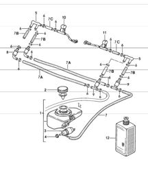 Intensiv-Scheibenwaschanlage 911 1984-86