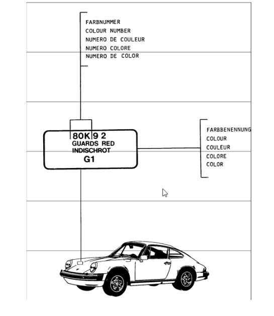 Diagram 004-00 Porsche Boxster S 981 3.4L 2012-16 Accessories & others 