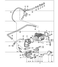 L-JETRONIC I  911 CARRERA 930.20/25/26 1987-89 L-JETRONIC I  911 CARRERA 930.20/25/26 1987-89