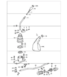 transmission control 911 TURBO 1987-88