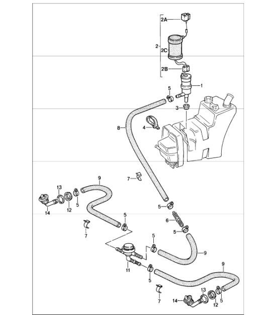 Diagram 904-20 Porsche Cayman 718 2.0L PDK (300Bhp) Materiale elettrico