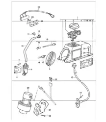 ventilador adicional calefacción 911 1987-89