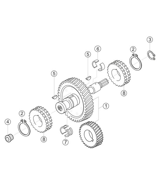 Diagram 1.1-11 Porsche 911 & 912 (1965-1989) Engine