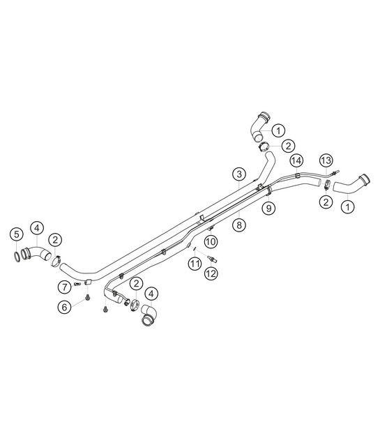 Diagram 1.1-19 Porsche 991 (911) MK1 2012-2016 Engine