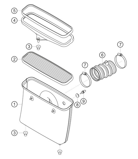 Diagram 1.1-27 Porsche 911 & 912 (1965-1989) Engine
