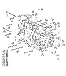 Crank case right 911 (991) GT3 CUP 2016