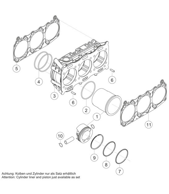 Diagram 1.1-06 Porsche 991 (911) MK1 2012-2016 Engine