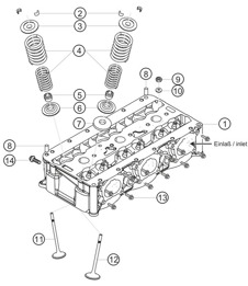 Testata 911 (991) GT3 CUP 2016