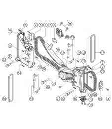 Catena di distribuzione e carter catena 911 (991) GT3 CUP 2016