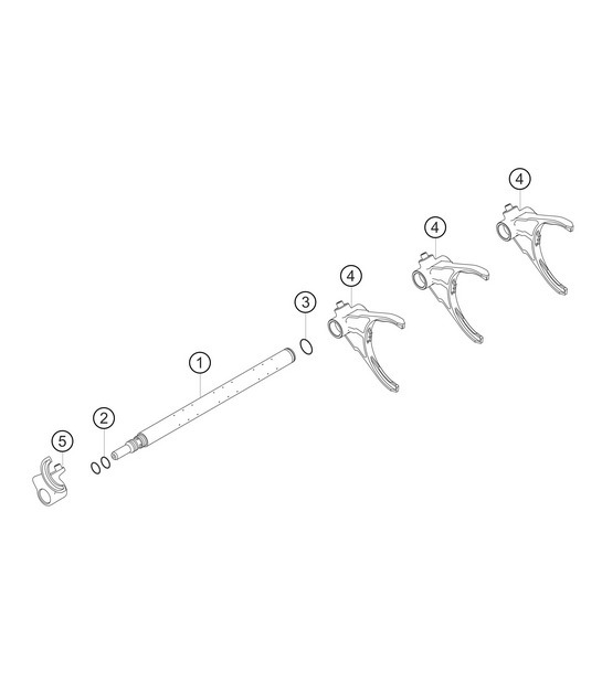 Diagram 3.3-14 Porsche 991 (911) MK1 2012-2016 Transmission