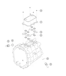 Gearbox cooling system 911 (991) GT3 CUP 2016