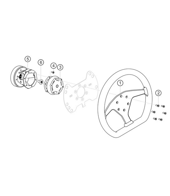 Diagram 4.4-08 Porsche 991 (911) MK2 2016-2019 Front Axle, Steering 