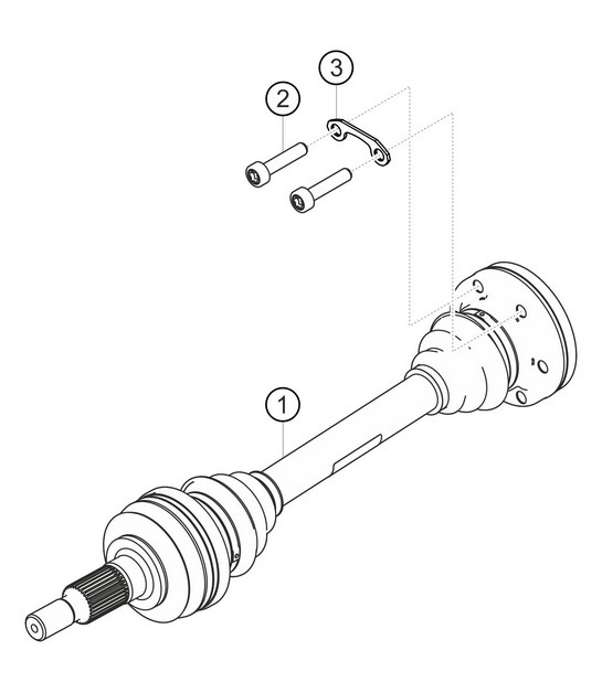 Diagram 5.5-06 Porsche 991 (911) MK1 2012-2016 Rear Axle