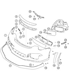 Front-end covering 911 (991) GT3 CUP 2016
