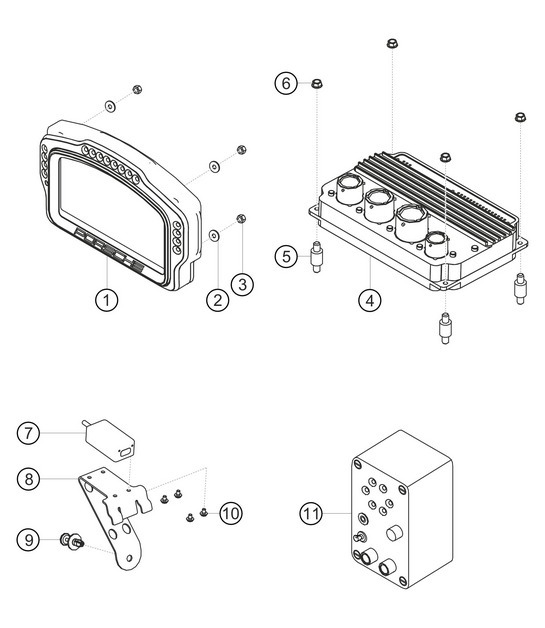Diagram 9.9-10 Porsche 991 (911) MK1 2012-2016 Electrical equipment