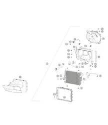 侧置散热器 911 (991) GT3 CUP 2018 - 2019