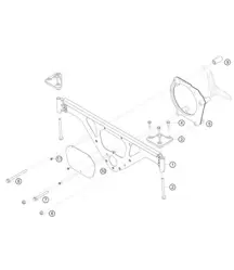 motorsteun 911 (991) GT3 CUP 2018 - 2019