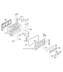 cilinderkop rechts 911 (991) GT3 CUP 2018 - 2019