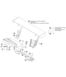 911 (991) GT3 CUP 2018 - 2019 后盖和尾翼