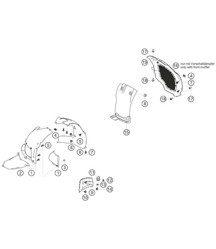 Wheel arch 911 (991) GT3 CUP 2018 - 2019