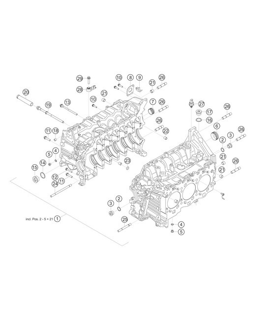Diagram 1.1-02 Porsche Taycan (9J1) MK1 2020-2024 
