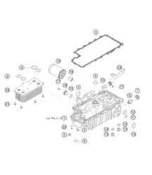 Carcasa de la bomba de aceite 911 (992) GT3 CUP 2021